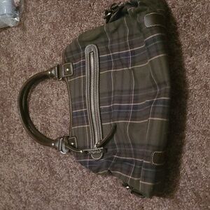 Chaps plaid purse.